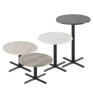 Ferrea bord med rund Ø85 cm skiva